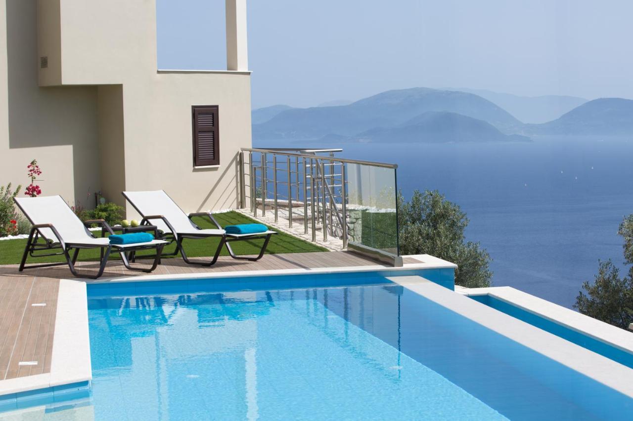 Evgiros Heavenly Heights Villas By Kb Hospitality מראה חיצוני תמונה