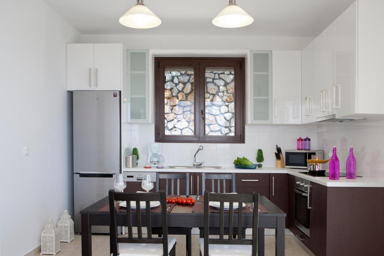 Evgiros Heavenly Heights Villas By Kb Hospitality מראה חיצוני תמונה