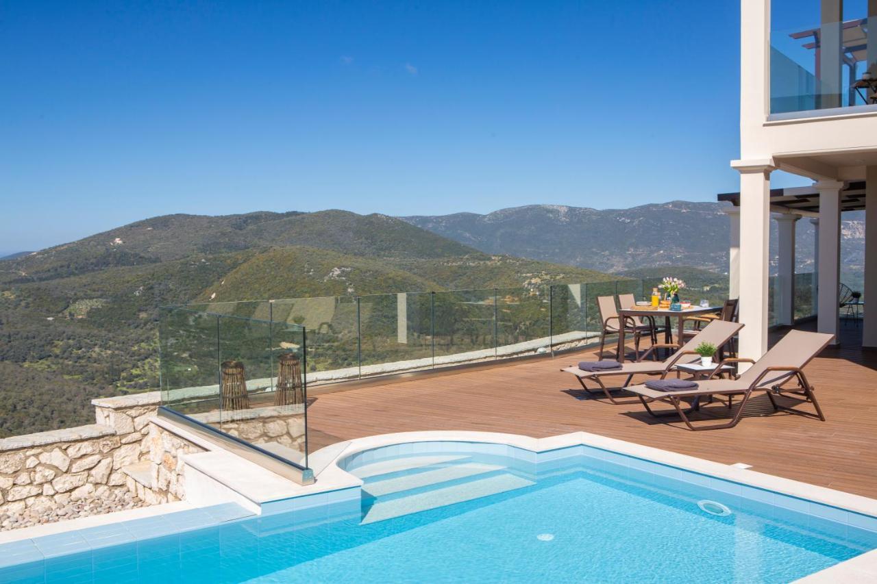 Evgiros Heavenly Heights Villas By Kb Hospitality מראה חיצוני תמונה