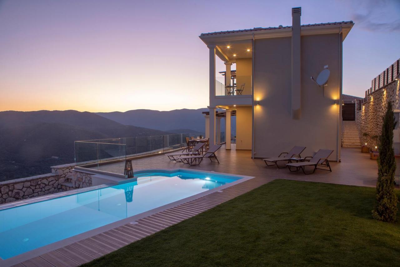 Evgiros Heavenly Heights Villas By Kb Hospitality מראה חיצוני תמונה