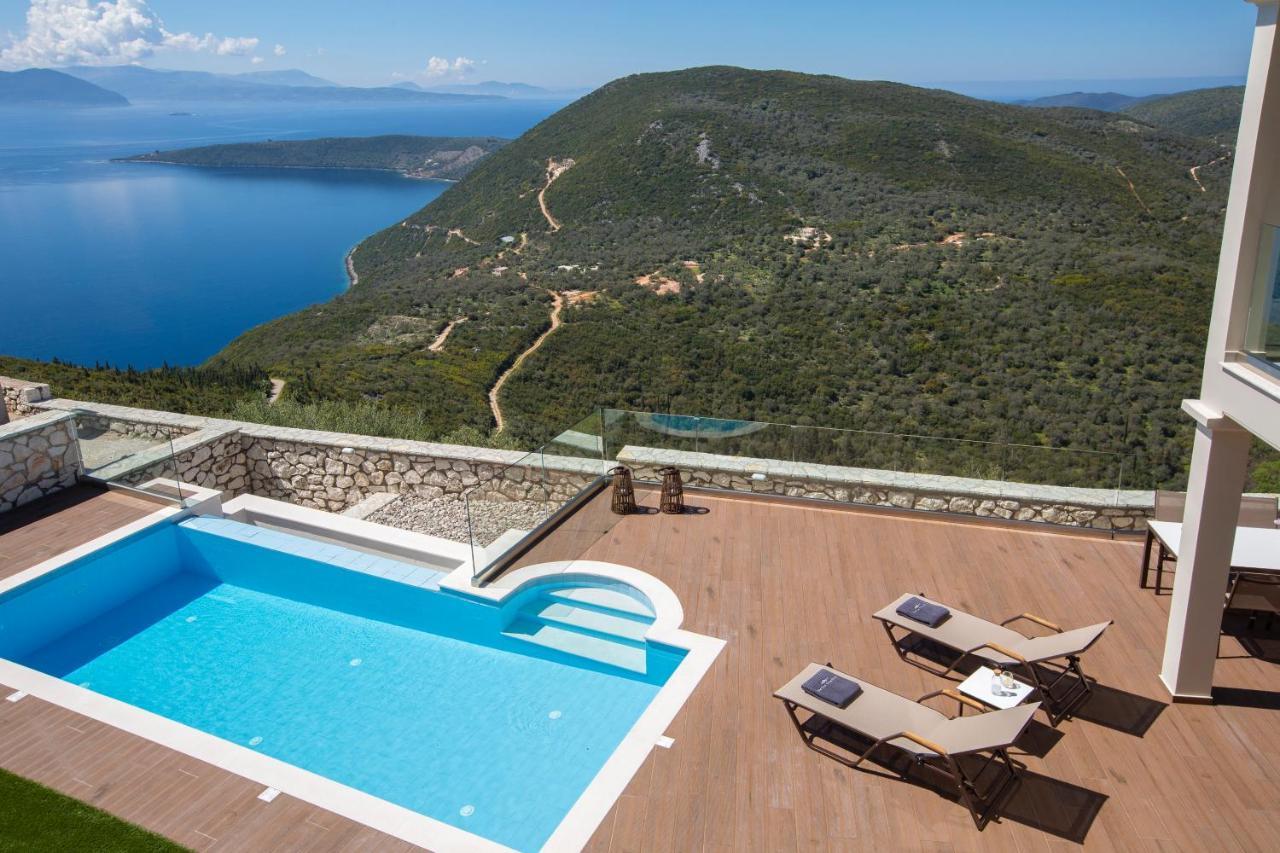 Evgiros Heavenly Heights Villas By Kb Hospitality מראה חיצוני תמונה