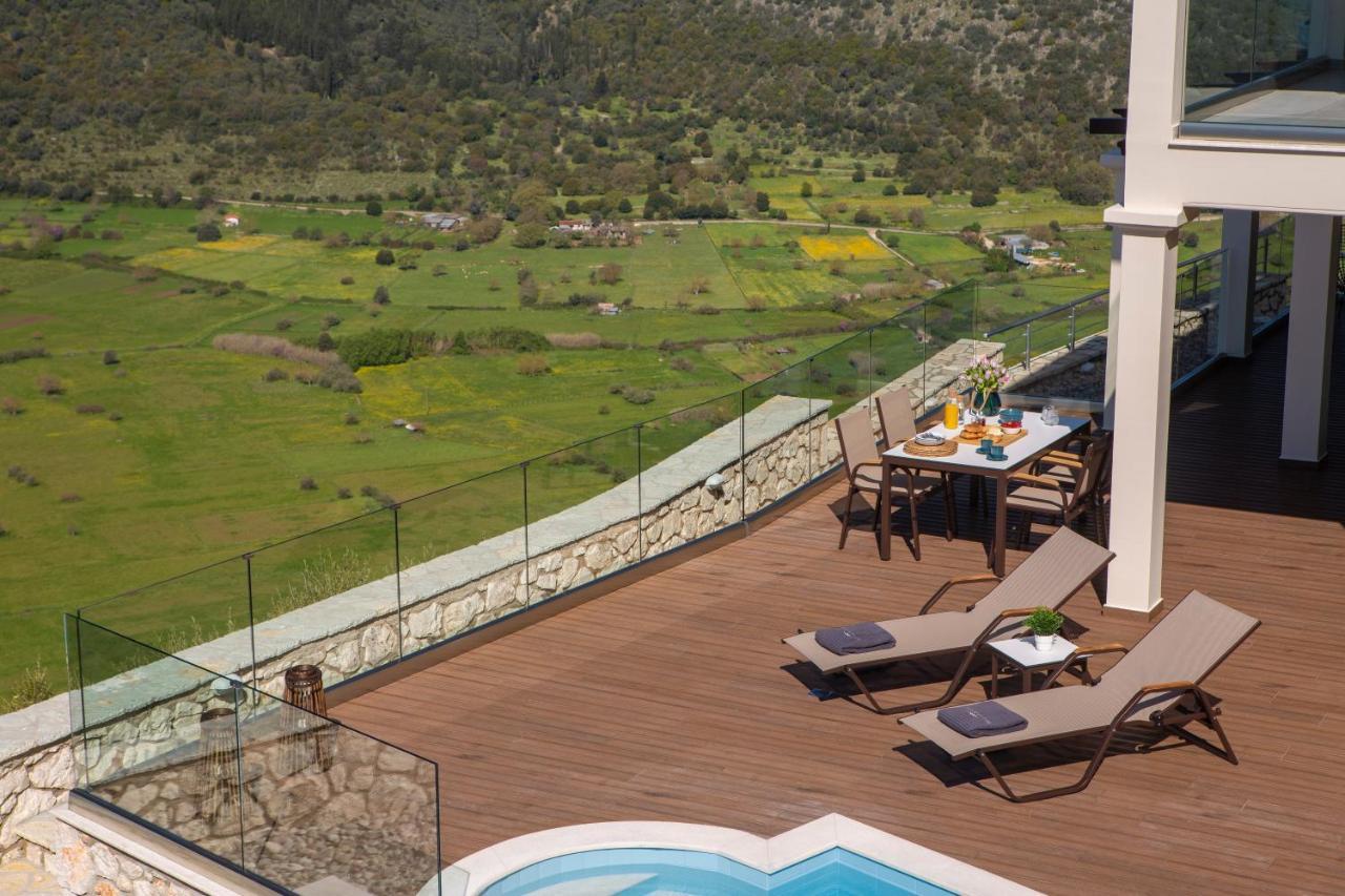 Evgiros Heavenly Heights Villas By Kb Hospitality מראה חיצוני תמונה