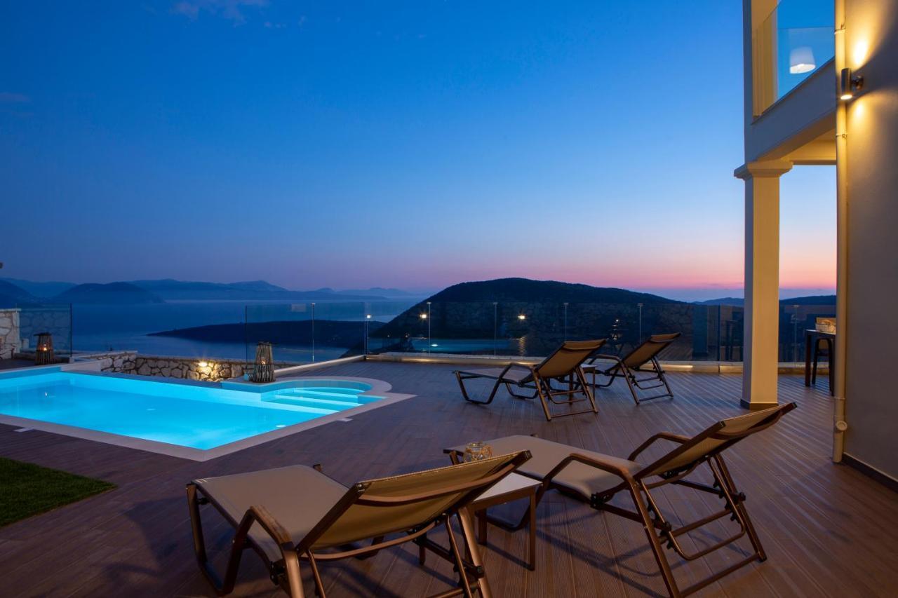 Evgiros Heavenly Heights Villas By Kb Hospitality מראה חיצוני תמונה