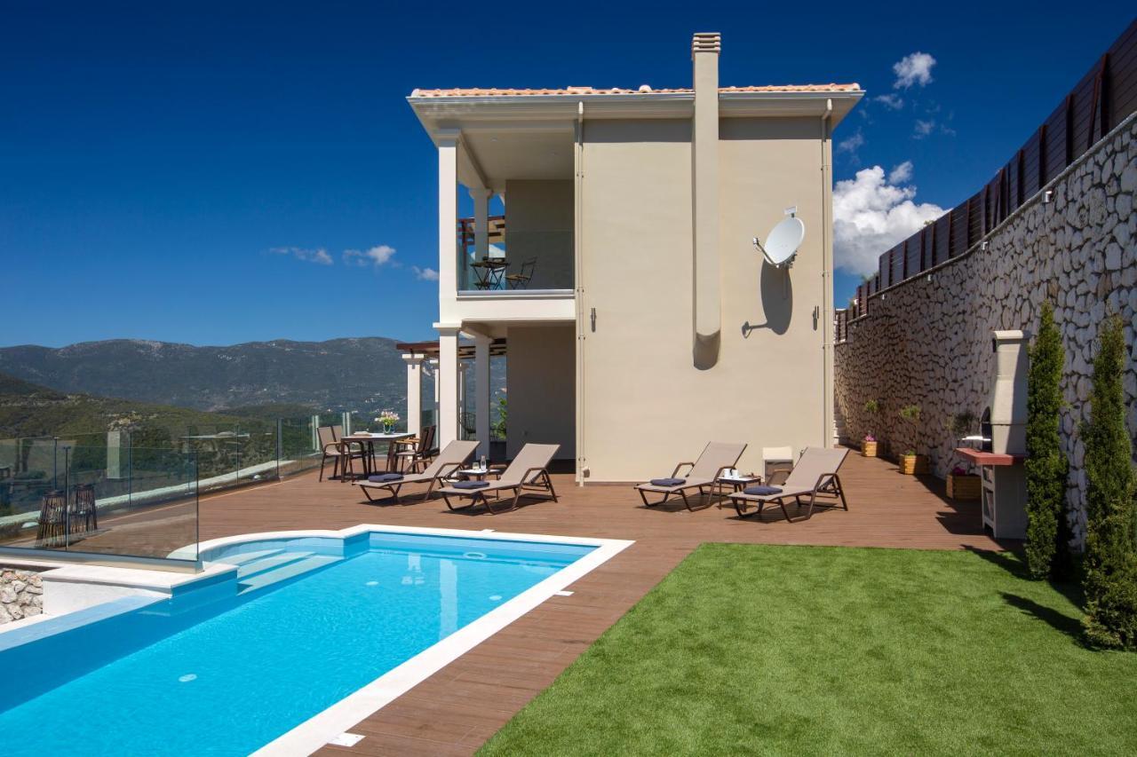 Evgiros Heavenly Heights Villas By Kb Hospitality מראה חיצוני תמונה