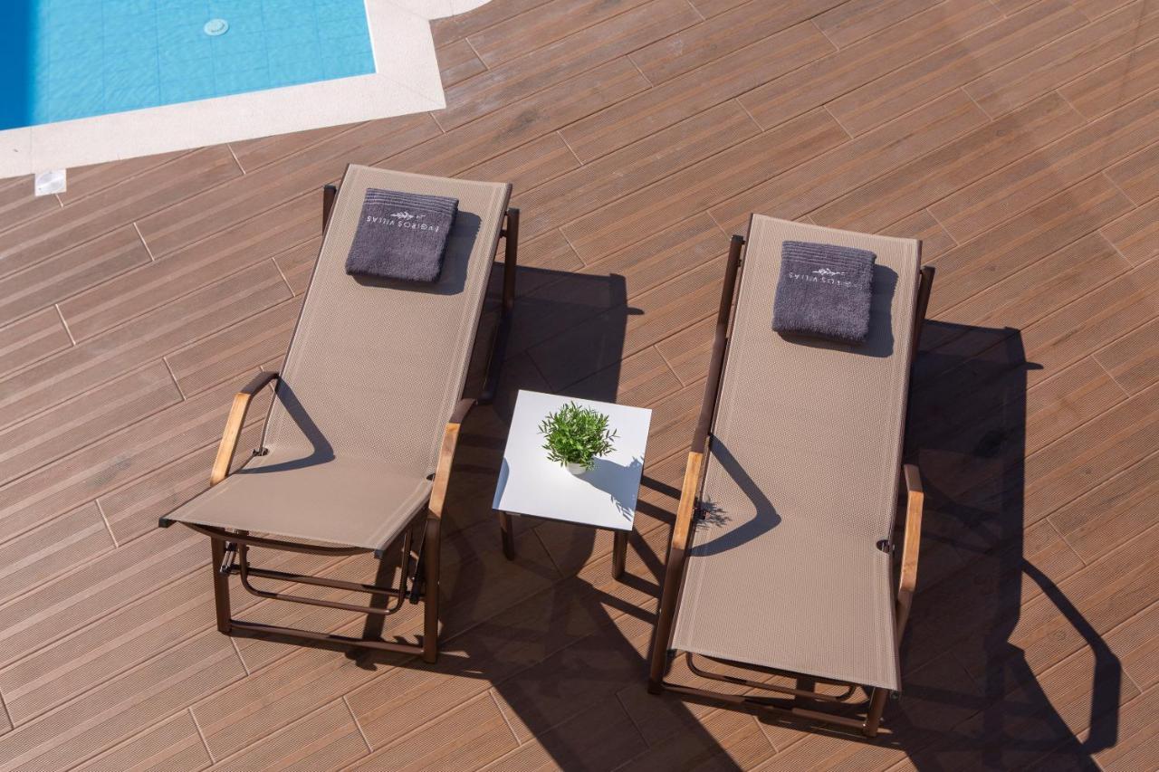 Evgiros Heavenly Heights Villas By Kb Hospitality מראה חיצוני תמונה