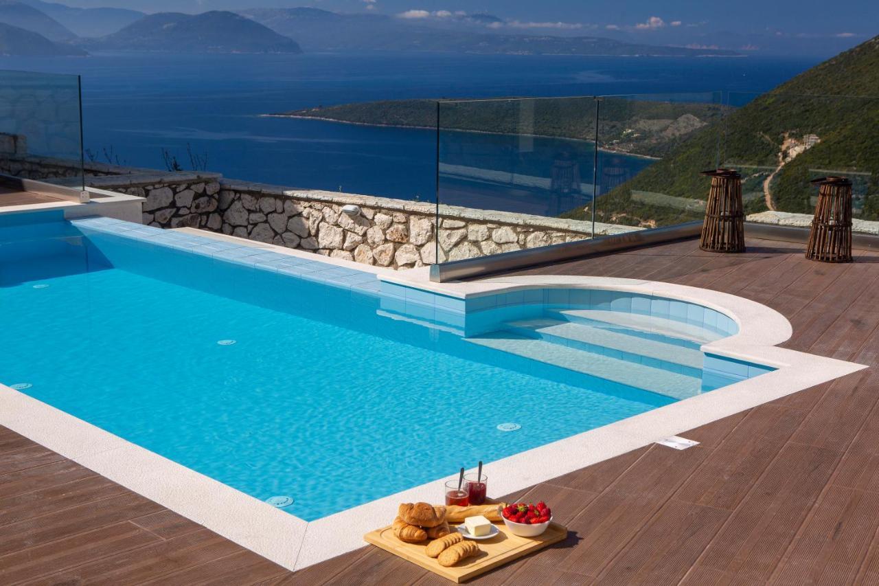 Evgiros Heavenly Heights Villas By Kb Hospitality מראה חיצוני תמונה