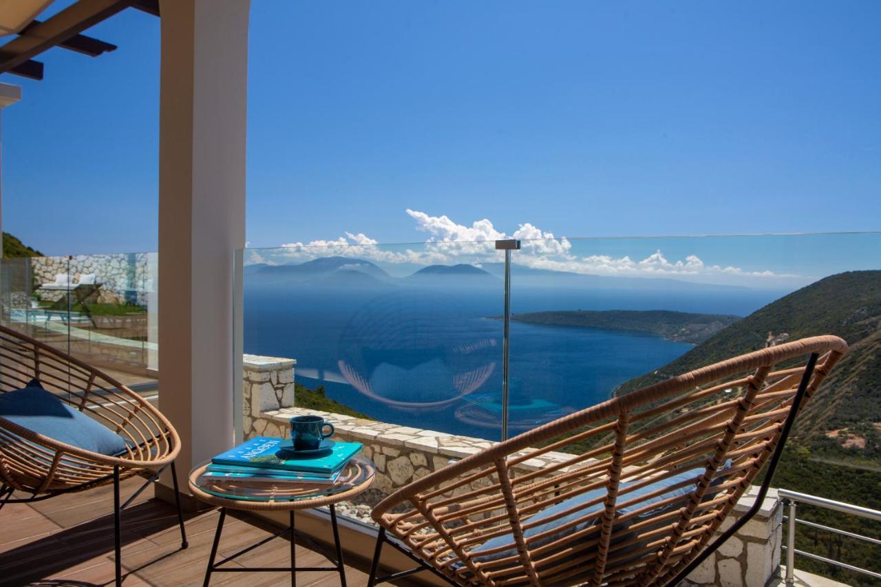 Evgiros Heavenly Heights Villas By Kb Hospitality מראה חיצוני תמונה