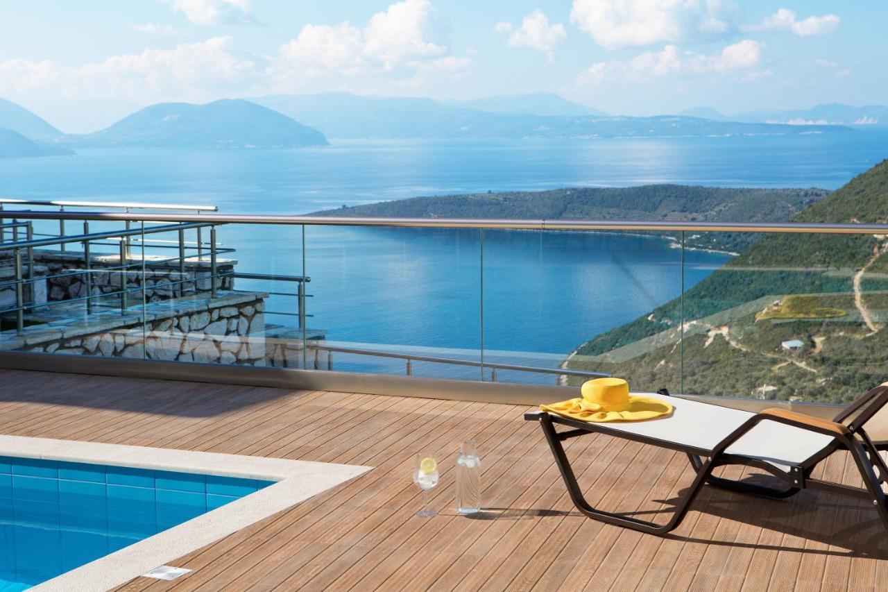 Evgiros Heavenly Heights Villas By Kb Hospitality מראה חיצוני תמונה