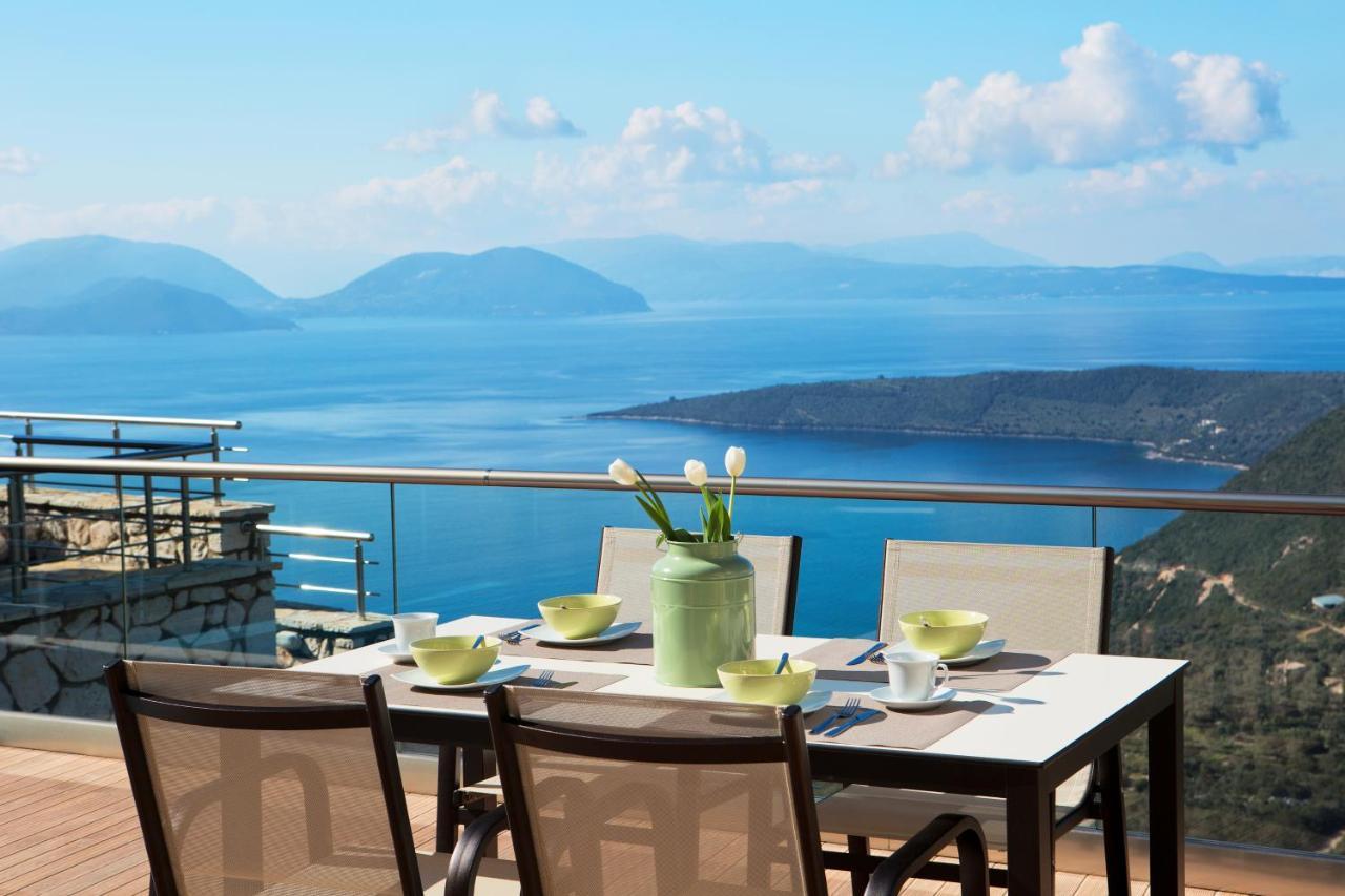 Evgiros Heavenly Heights Villas By Kb Hospitality מראה חיצוני תמונה