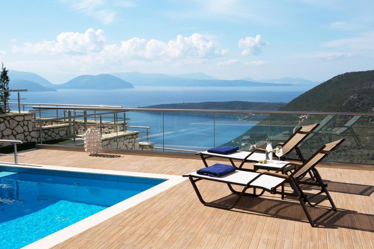 Evgiros Heavenly Heights Villas By Kb Hospitality מראה חיצוני תמונה