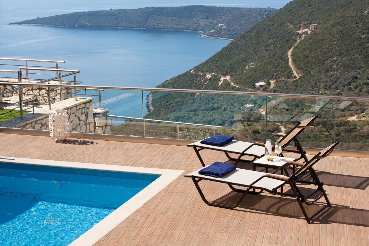 Evgiros Heavenly Heights Villas By Kb Hospitality מראה חיצוני תמונה
